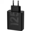 Thumbnail 1 de Cargador Celular Motorola 125W Doble USB-C Cable 2mts Color Negro