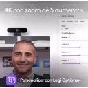 Thumbnail 2 de Cámara Video Conferencia Logitech Brio 4K Zoom digital: 5x Conect. USB-A o USB-C
