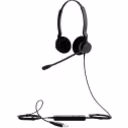 Thumbnail 3 de Audífonos Alámbrico Jabra Biz 2300 USB Microsoft Lync Duo con micrófono Negro