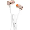 Thumbnail 0 de JBL T290 - Auriculares internos con micro - en oreja - cableado - conector de 3,5 mm - oro rosa