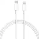 Thumbnail 1 de Cable Datos Xiaomi Mi, USBType-C a Lightning, Cable 1mt Color Blanco