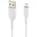 Thumbnail 3 de Belkin BOOST CHARGE - Cable Lightning - Lightning (M) a USB (M) - 1 m - blanco - para Apple 10.5-inch iPad Pro; 12.9-inch iPad Pro (2nd generation); iPhone 11, 11 Pro, 11 Pro Max, 8, XR, XS, XS Max
