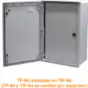 Thumbnail 0 de TIBOX 564x345mm Contrapuerta Metalic p/Tablero Gabinete 600x400 TIP-64