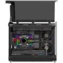 Thumbnail 1 de Gabinete Gamer XPH Negro | Micro ATX / ITX | 9 Ventiladores ARGB + Controladora + Control Remoto | Pantalla Pixel | USB 3.0 x2 + USB-C