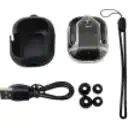 Thumbnail 2 de MLAB AUDIFONO TWS GLASS CRYSTAL + SILICON CASE BLACK