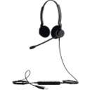 Thumbnail 3 de Audífonos Alámbricos Jabra BIZ 2300 UC Duo On-Ear USB con micrófono color Negro