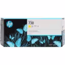 Thumbnail 0 de Cartridge HP 738 Amarillo Compatible con DesignJet Plotter T850/T950, 300ml