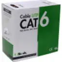 Thumbnail 1 de Cable de Red Ulink CB6Q-UG3, Cat6 UTP Cobre 24AWG 0,52mm PVC 305mt Color Gris