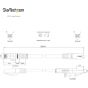 Thumbnail 5 de Cable de Red StarTech Cat6 Sin Enganches Ethernet Gig. Long. 2 Metros NEGRO