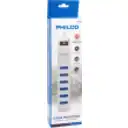 Thumbnail 3 de Alargador Eléctrico 6 Tomas 10A 2500W c/Switch Cable 1.5mts Color blanco -Philco