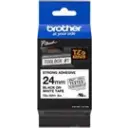 Thumbnail 1 de CINTA BROTHER TZE-S251 24mm black on white indstrl tape