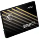 Thumbnail 9 de Unidad SSD MSI Spatium S270 480GB 2.5" 7mm SATA 3D NAND Lectura Hasta 500Mbps
