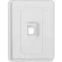 Thumbnail 0 de UI 1-unidad Blanco 1-Keystone Vertical Faceplate Pintable 118x88mm