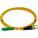 Thumbnail 1 de 2mt LC/APC-ST/APC MonoModo SM Duplex Jumper Cable Fibra 9/125um 3mm