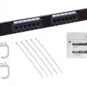 Thumbnail 0 de LINKMADE 12-RJ45 CAT5E UTP PATCH PANEL 1U UL CERTIFIC