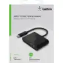 Thumbnail 2 de Belkin USB-C to VGA + Charge Adapter - Conversor de interfaz de vídeo - USB-C (M) a HD-15 (VGA), USB-C (solo alimentación) (H) - negro - compatibilidad con 1080p, USB Power Delivery (60W)