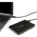 Thumbnail 2 de Cofre Porta Disco Duro StarTech p/HDD-SSD 2.5" Host USB 3.1 Gen 2 Tipo-C Negro