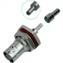 Thumbnail 0 de BNC-Hembra RG316 13mm-Diamet Panel Conector Crimpeable Coaxial CA100