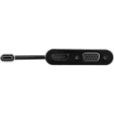 Thumbnail 4 de Adaptador USB-C Macho a VGA Hembra / HDMI Hembra 4K 30 Hz Material de Aluminio