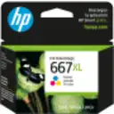Thumbnail 0 de Cartridge HP 667XL Tricolor para DeskJet 6000 6400 Adv1200 2300 2700, 330 Página
