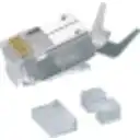 Thumbnail 1 de Conector RJ-45 Macho CAT6A Crimpeable Blindado FTP STP con guía 10 Unid Linkmad
