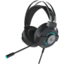 Thumbnail 1 de Audífonos Gamer Alámbricos Xtech XTH-565, LED c/Mic PC/Consolas Jack/USB Negro