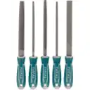 Thumbnail 3 de TOTAL Set limas 5-piezas Acero T12 8-pulgadas 203mm THT918516