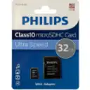 Thumbnail 0 de Memoria  MicroSD Plus 32GB c/Adaptador-SD 100/85mb/s Class10 UHS-I U1 V10 SDCS2