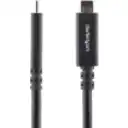 Thumbnail 2 de StarTech.com Cable de 1,8m USB-C a USB-C con capacidad para Entrega de Alimentación de 5A - USB TipoC - Cable de Carga USBC - USB 3.0 - Cable USB - USB-C (M) recto a USB-C (M) recto - USB 3.0 - 5 A - 1.8 m - compatibilidad con 4K - negro - para P/N: SV211HDUC