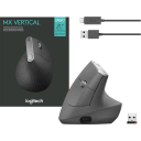 Thumbnail 1 de Mouse Ergonómico Inalámbrico Logitech MX Vertical Óptico 4000DPI 4 Botones Negro