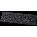 Thumbnail 1 de Klip Xtreme - Keyboard - Wireless - Spanish (Latin American) - Bluetooth / 2.4 GHz / USB-C - Ergonomic Design - Black - Curve