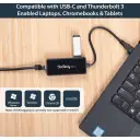 Thumbnail 2 de Adaptador de Red USB-C Gigabit LAN RJ-45 con Puerto USB Extra - StarTech