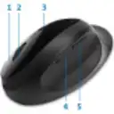 Thumbnail 19 de Mouse Ergonómico Inalámbrico Kensington Pro Fit, Óptico 1600DPI 5 botones Negro