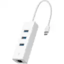 Thumbnail 1 de TP-LINK ADAPTADOR USB TYPE-C 3-PORT HUB & GIGABIT UN / UE330C