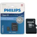 Thumbnail 0 de PHILIPS Micro SD CL10 with adapter 32 GBFM32MA45B/97