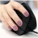 Thumbnail 6 de Mouse Ergonómico Alámbrico KlipX KMO-506 Óptico 1600dpi 6 Botones USB Negro