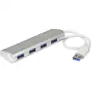 Thumbnail 0 de Concentrador Portátil USB 3.0 de 4 Puertos - Hub con Cable Incorporado