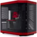 Thumbnail 0 de Gabinete Gamer Hyte Y70, 2*USB3.2 USB-C, Vidrio templado Sin Fuente, Negro/Rojo