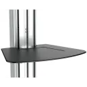Thumbnail 1 de Soporte Pedestal para TV 32" a 75" hasta 40kg VESA 600*400 Color Negro y Plata