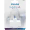 Thumbnail 0 de ENCHUFE TRIPLE 79310 BLANCO PHILCO