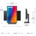Thumbnail 15 de Monitor BenQ PD2706U 27" 4K UHD 3840*2160 IPS DP HDMI USB-C 60Hz