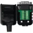 Thumbnail 1 de Conector Volante-Tapa DB9-Macho DE-09/H Atornillable Terminal-Regleta