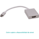 Thumbnail 0 de Adaptador USB-C 3.1 Macho a HDMI v1.4 Hembra 1080p Cable 12cm solo Pc Blanco