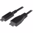Thumbnail 0 de Cable USB StarTech USB Tipo-C a Micro USB Tipo-B v3.0 M/M, 0.5mts Negro StarTech