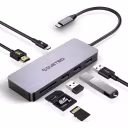 Thumbnail 1 de HUB USB-C multipuerto USB-A, micro SD/SD, HDMI, PD Dusted