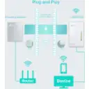 Thumbnail 3 de Extensor Powerline WiFi AV500 a 300 Mbps TL-WPA4220