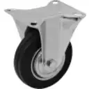 Thumbnail 0 de Rueda 4-pulgadas Fija Negra Soporta-80Kg 85x100x130mm