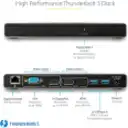 Thumbnail 1 de Docking Station StarTech Thunderbolt 3 a 2*DP HDMI 2*USB-A VGA Colr Gris