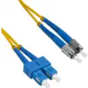 Thumbnail 2 de 5mt SC-FC MonoModo SM Duplex Jumper Cable Fibra