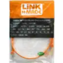 Thumbnail 1 de LINKMADE 1MT CAT6 NARANJO LSZH CABLE PATCH INYECTADO MULTIFILAR